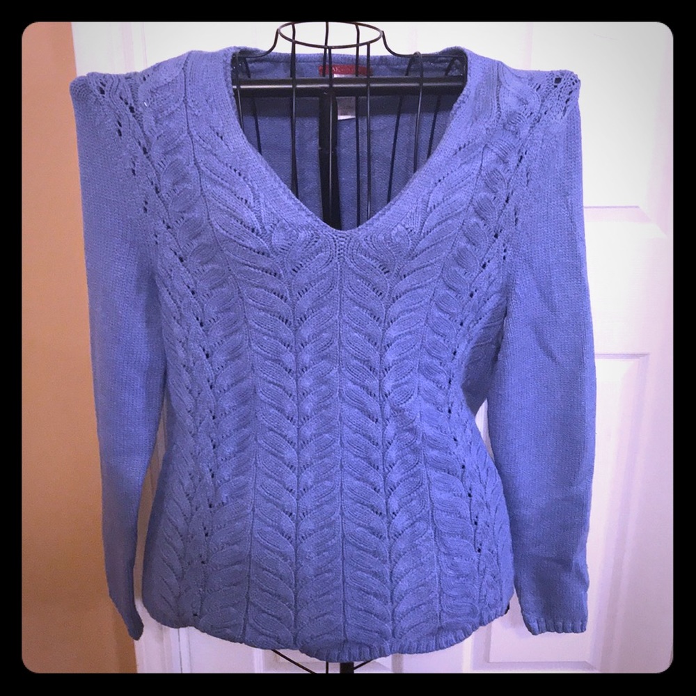New Anne Klein Light Purple Sweater 1X